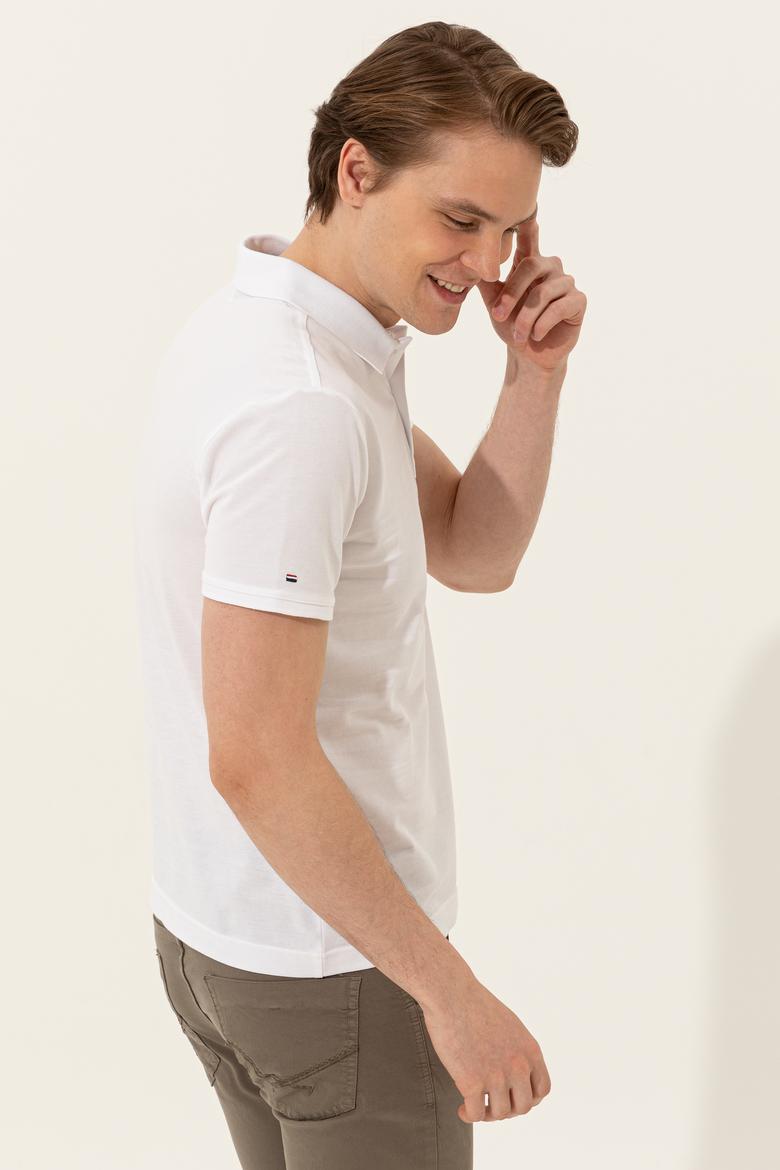 Erkek Beyaz Basic Tişört - 50251701001