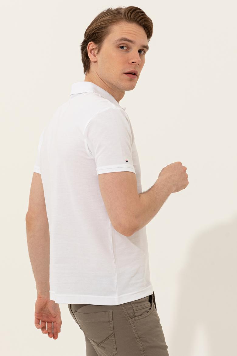 Erkek Beyaz Basic Tişört - 50251701001