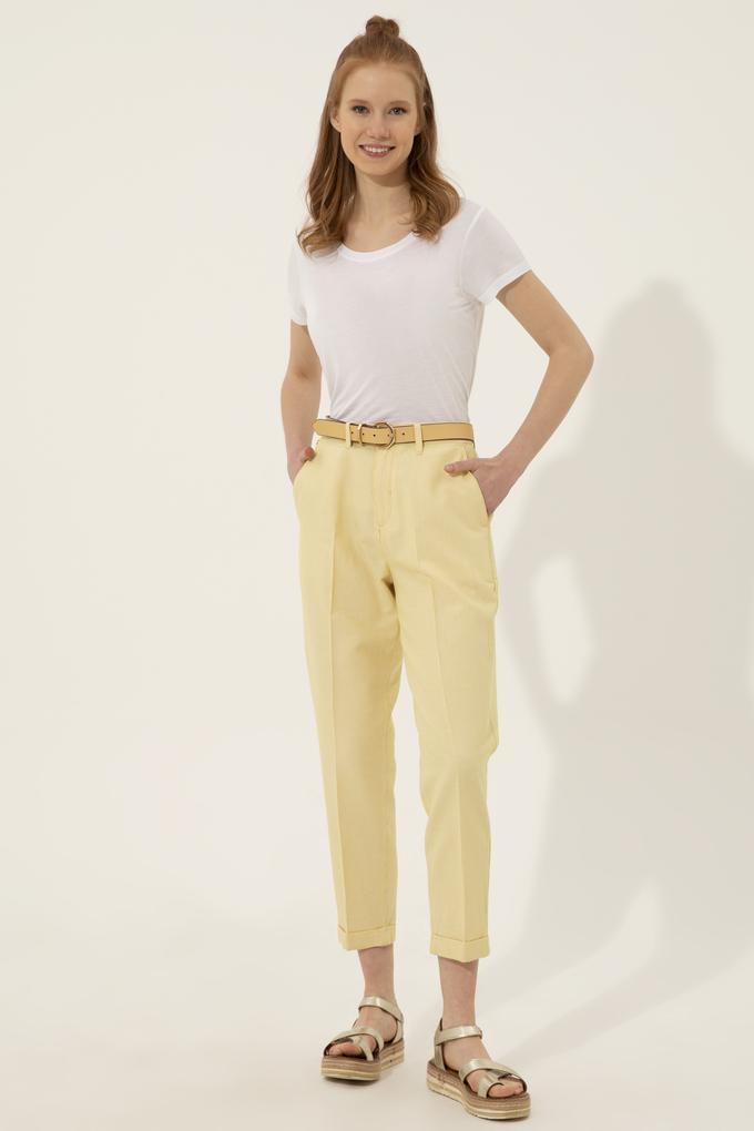 Kadın Safran Pantolon