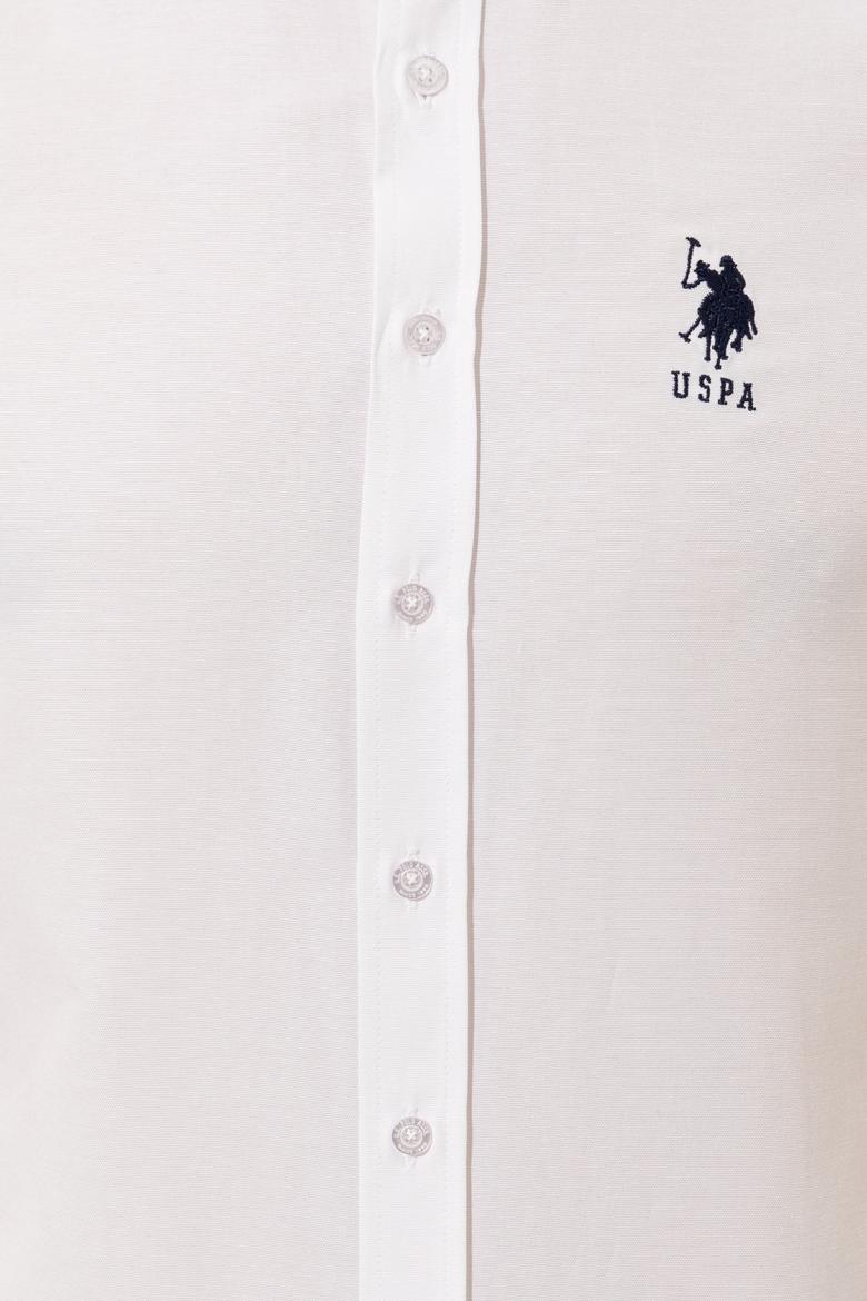 Erkek Beyaz Uzun Kollu Basic Gömlek - 50254188019