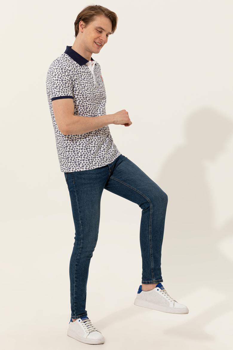 Erkek Lacivert Polo Yaka Tişört - 50247737024