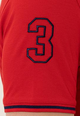 Erkek Kırmızı Basic Tişört - 50249145088