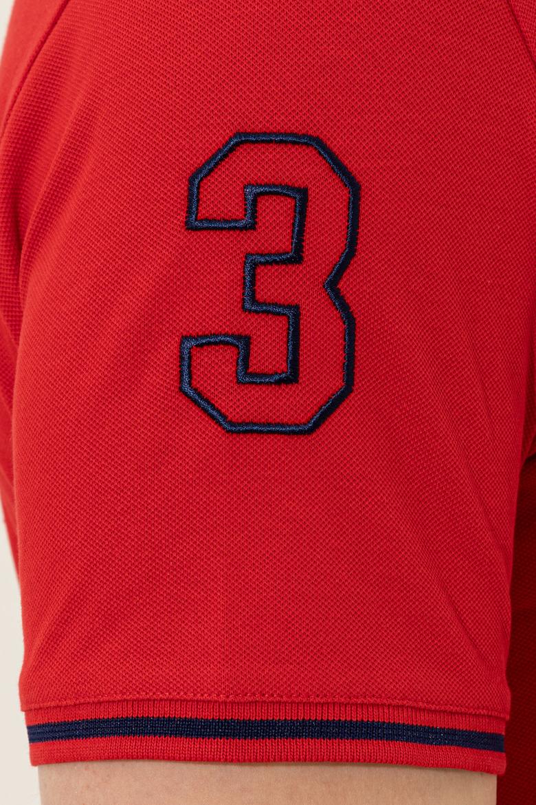 Erkek Kırmızı Basic Tişört - 50249145088