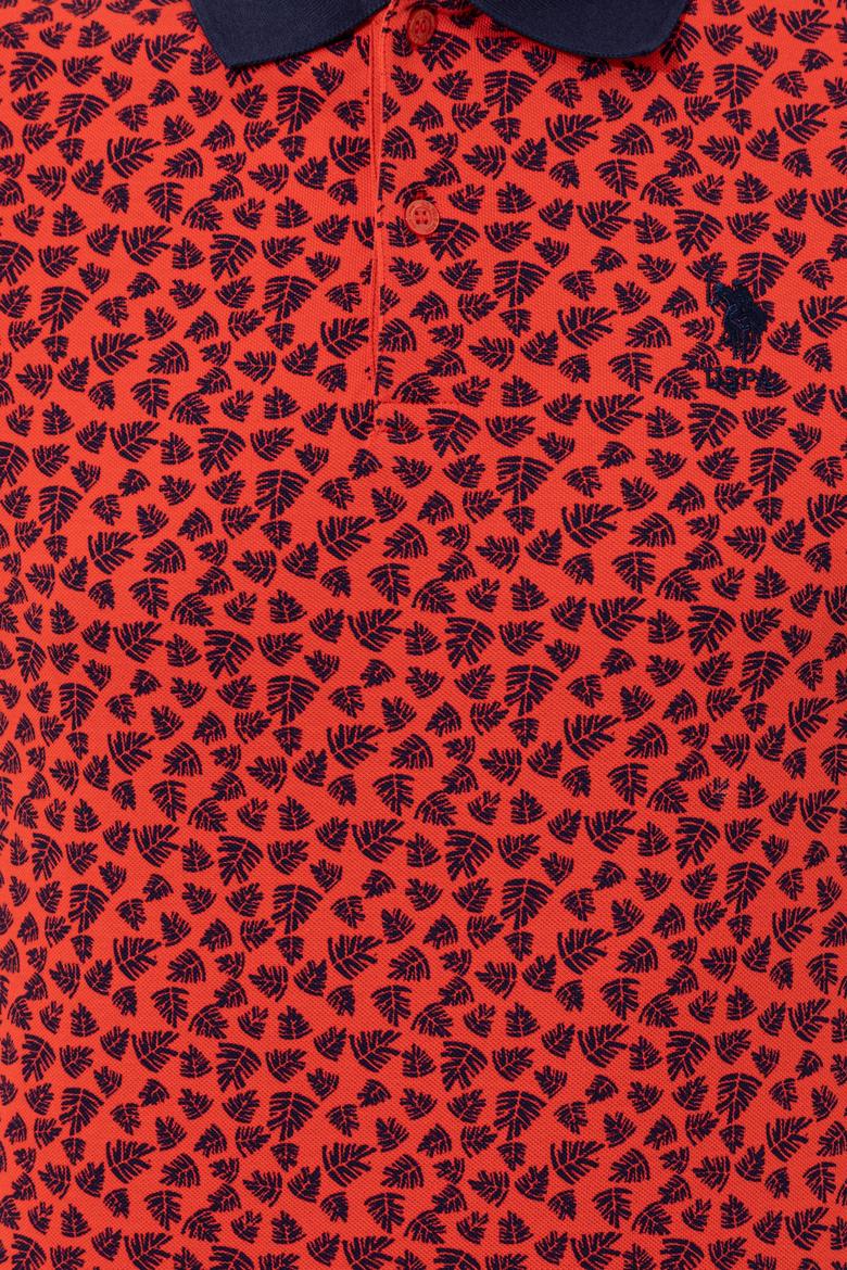 Erkek Kırmızı Polo Yaka Tişört - 50247737032