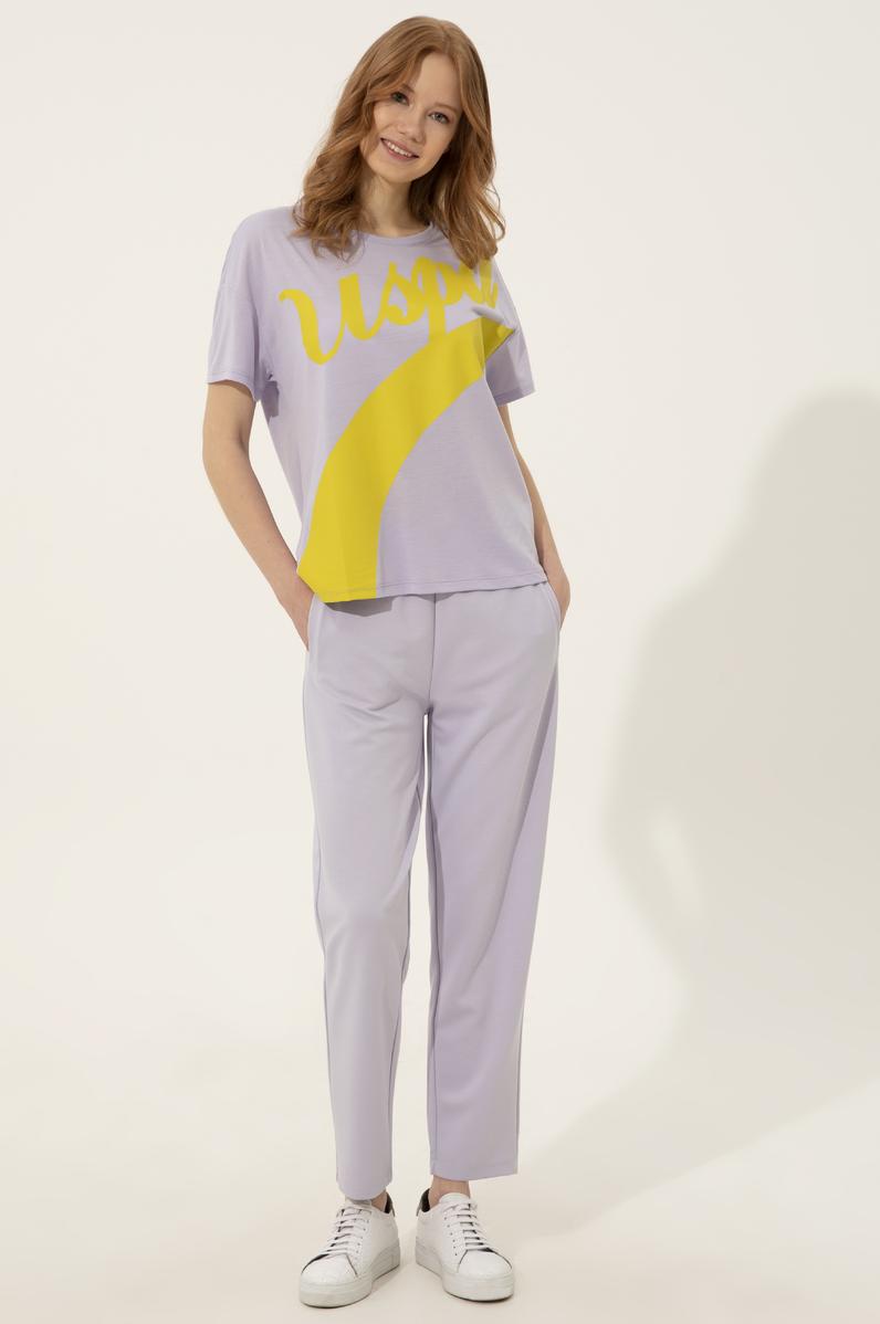 Kadın Lila Eşofman Altı