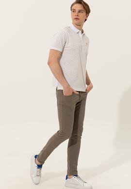 Erkek Taş Polo Yaka Tişört - 50248613016