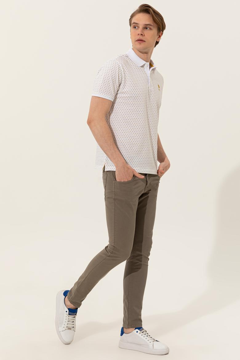 Erkek Taş Polo Yaka Tişört - 50248613016