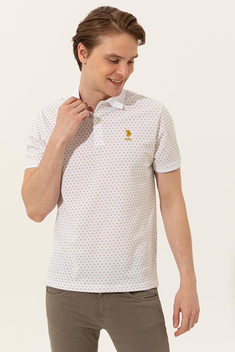 Erkek Taş Polo Yaka Tişört