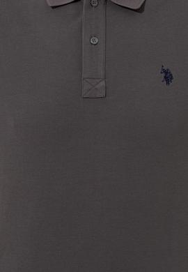 Erkek Antrasit Basic Polo Yaka Tişört - 50249149412