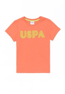 Çocuk Nar Çiçeği Bisiklet Yaka Tişört - 50251963007