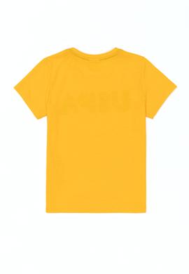 Çocuk Sarı Bisiklet Yaka Tişört - 50251963018