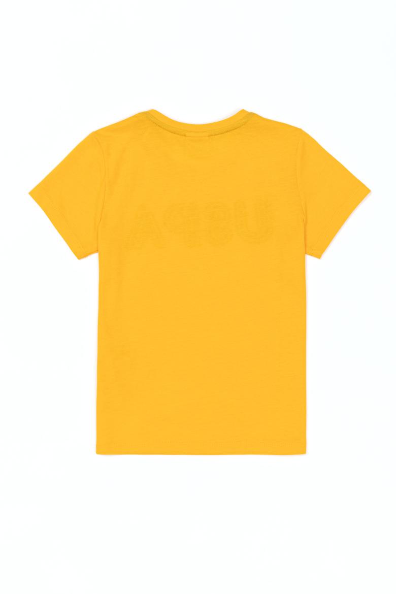 Çocuk Sarı Bisiklet Yaka Tişört - 50251963018