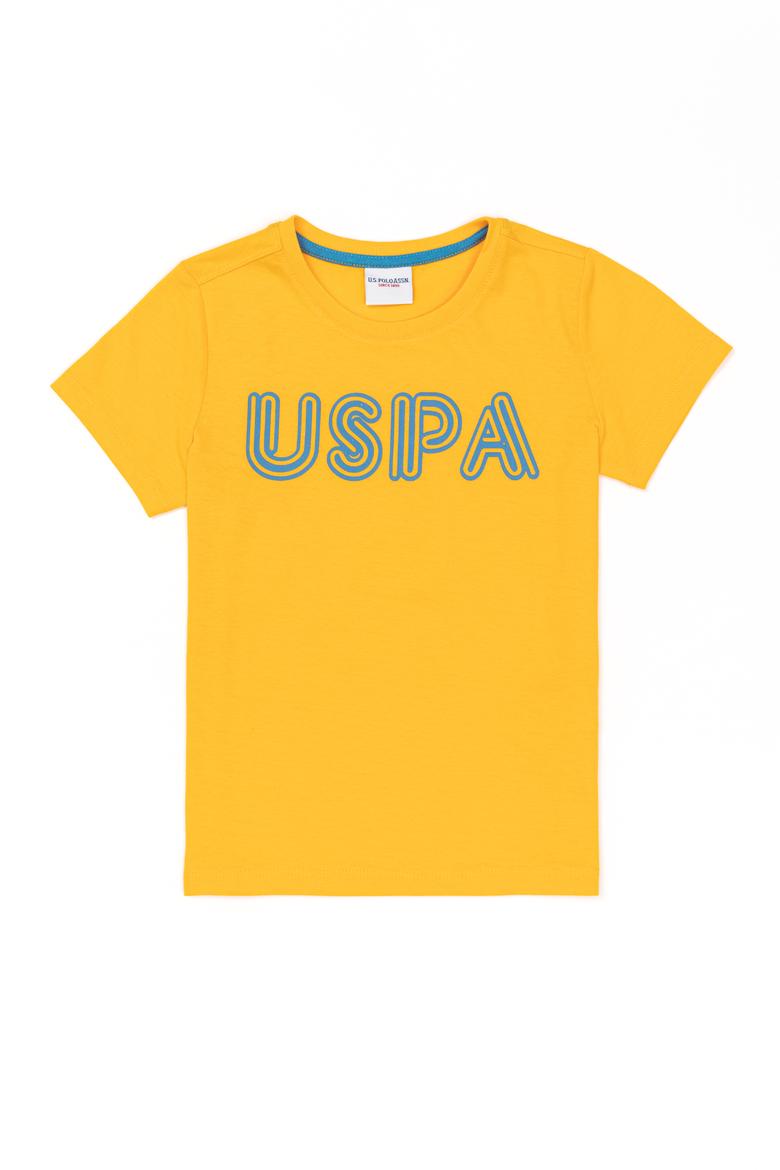 Çocuk Sarı Bisiklet Yaka Tişört