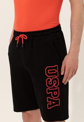 Erkek Siyah Örme Şort - 50251757013