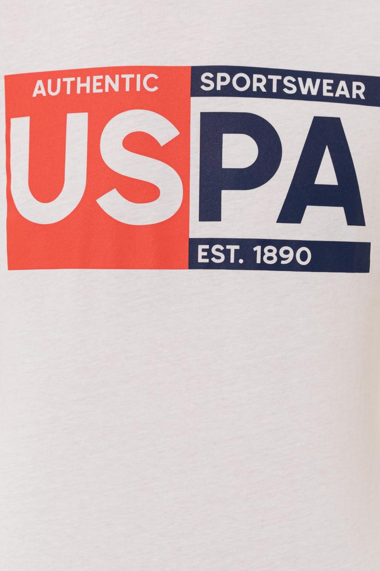 Erkek Beyaz Bisiklet Yaka Tişört - 50246120010