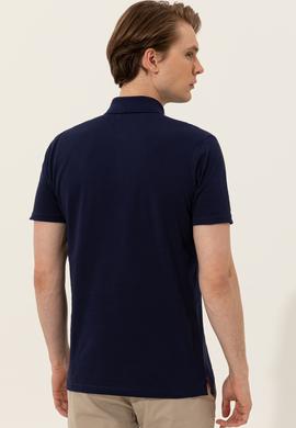 Erkek Lacivert Basic Tişört - 50248556043