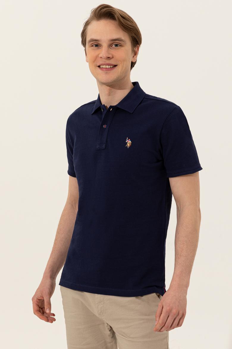 Erkek Lacivert Basic Tişört