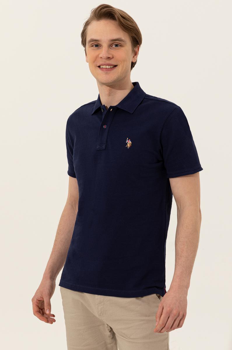 Erkek Lacivert Basic Tişört