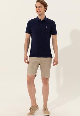 Erkek Lacivert Basic Tişört - 50248556043