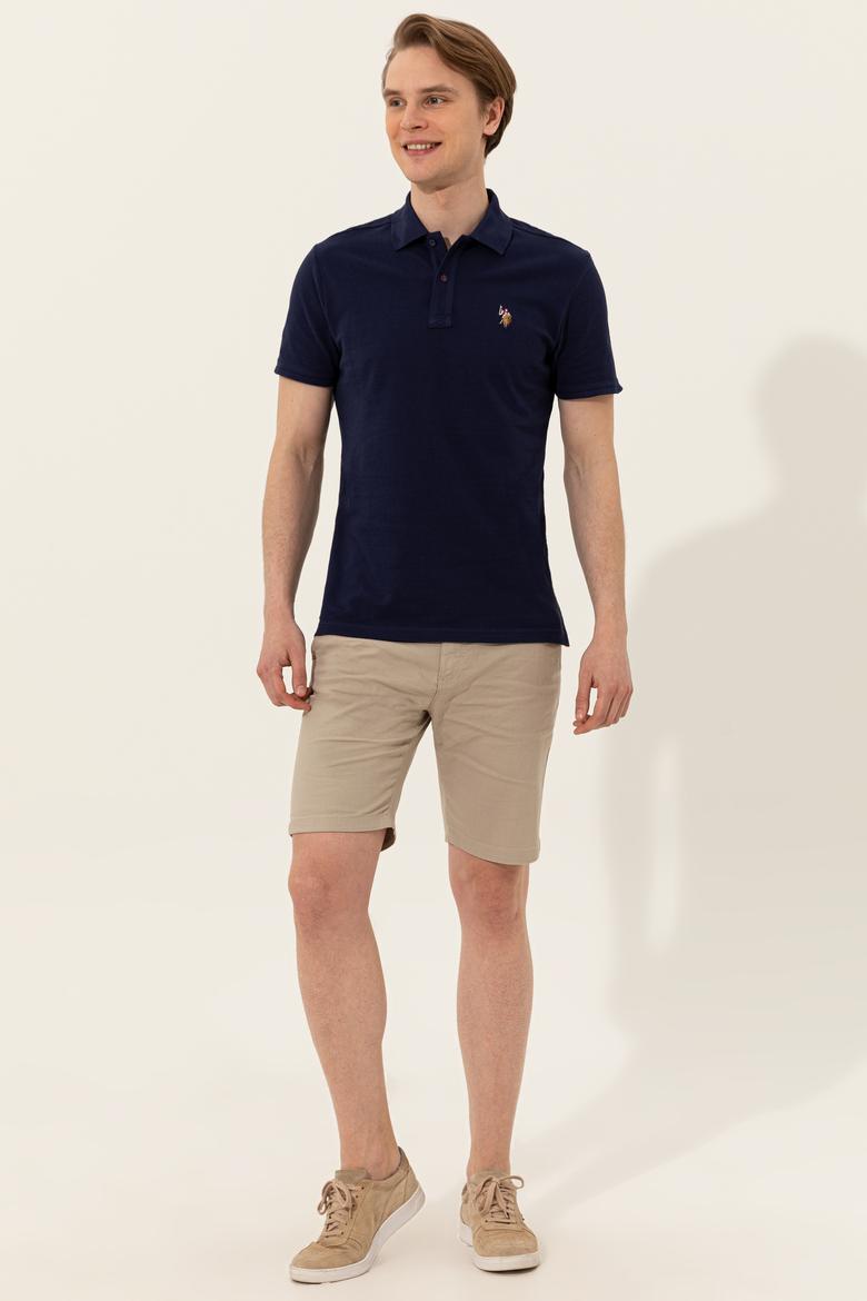 Erkek Lacivert Basic Tişört - 50248556043