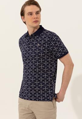 Erkek Lacivert Polo Yaka T-Shirt - 50249169020