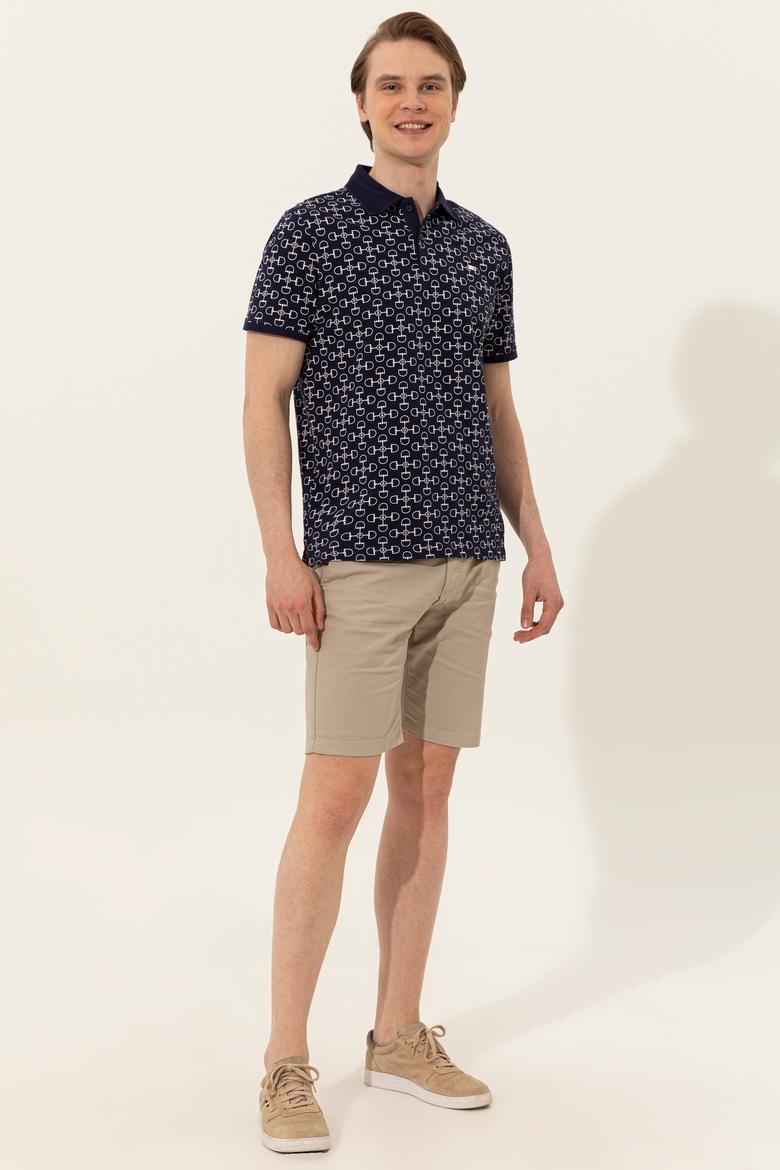 Erkek Lacivert Polo Yaka T-Shirt - 50249169020