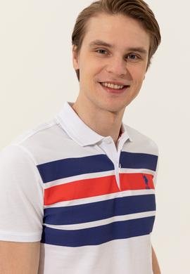 Erkek Mavi Polo Yaka T-Shirt - 50249175027