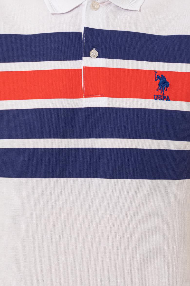 Erkek Mavi Polo Yaka T-Shirt - 50249175027