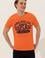 Erkek Turuncu Bisiklet Yaka Tişört