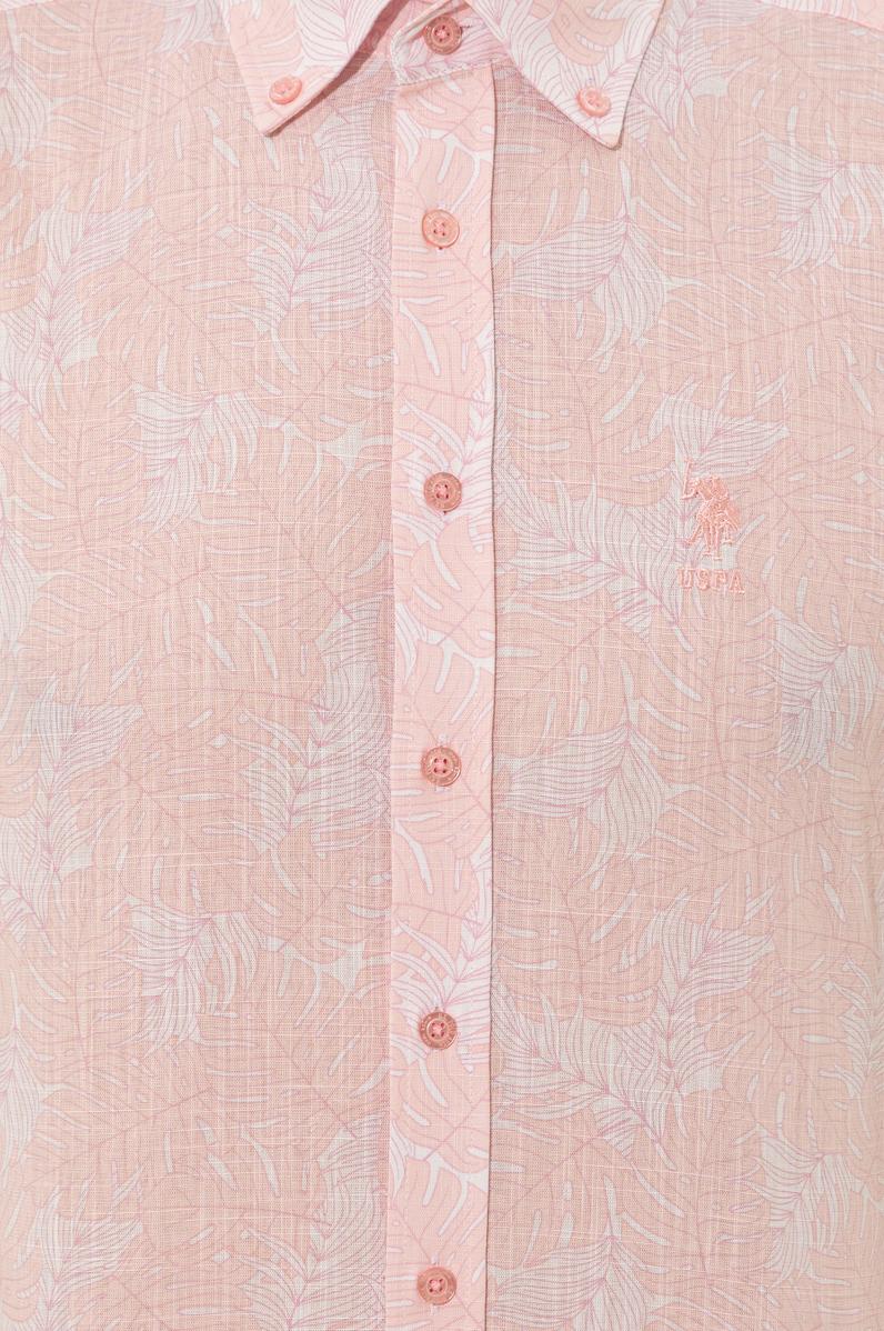 Erkek Pudra Uzun Kollu Gömlek