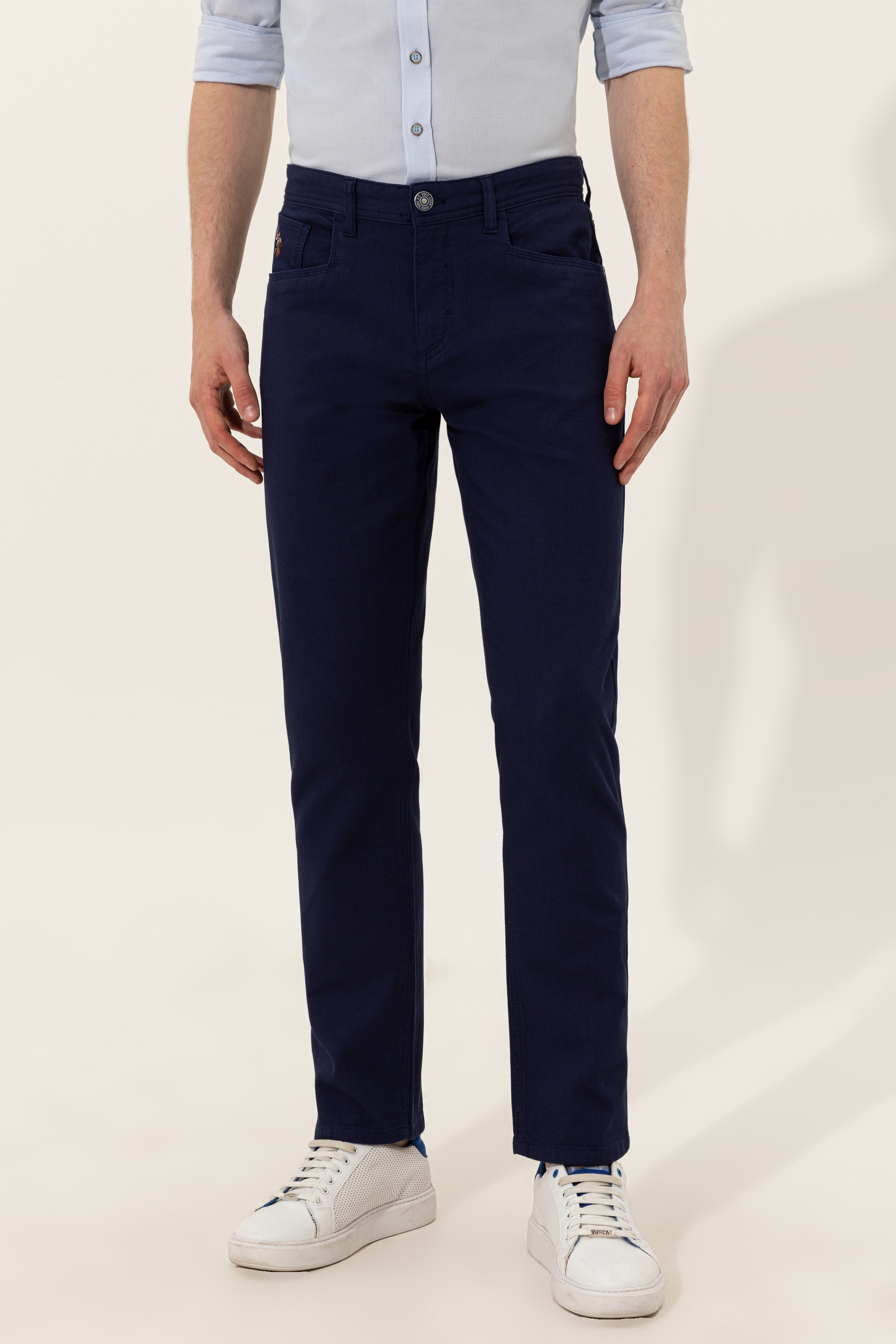 Erkek Lacivert Chinos - Image 2