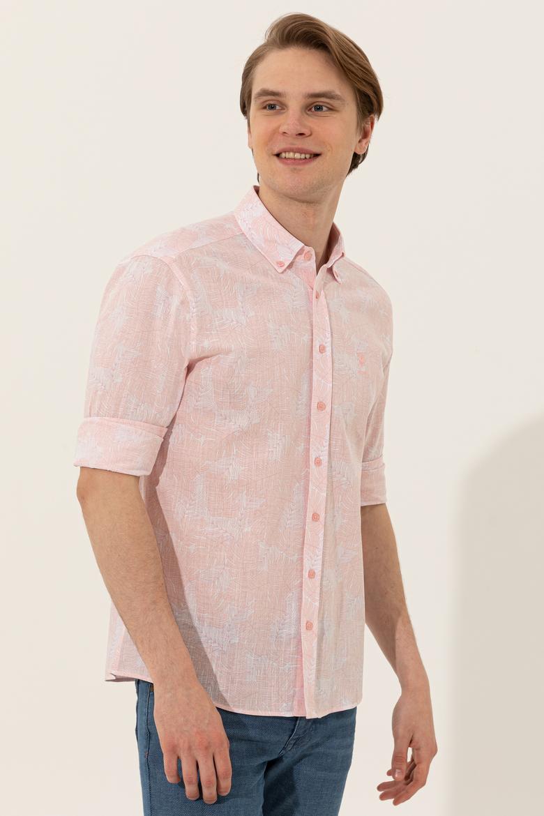 Erkek Pudra Uzun Kollu Gömlek - 50249578026