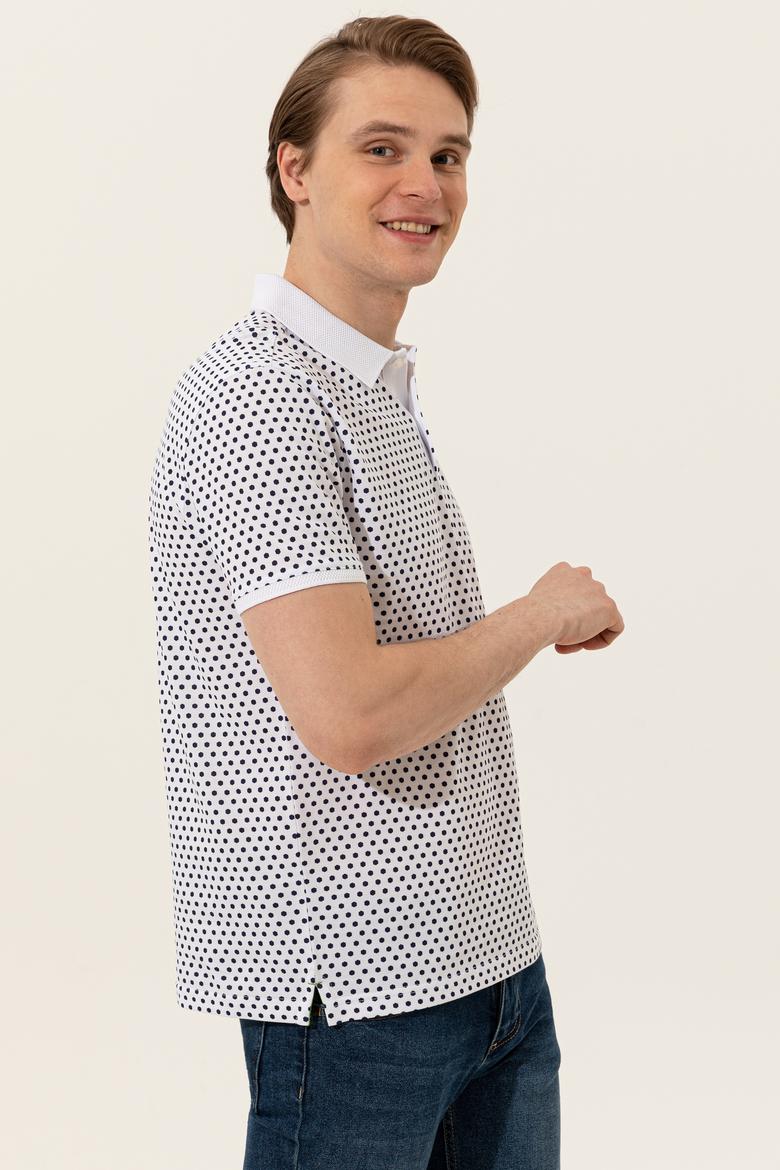 Erkek Lacivert Polo Yaka Tişört - 50248613003