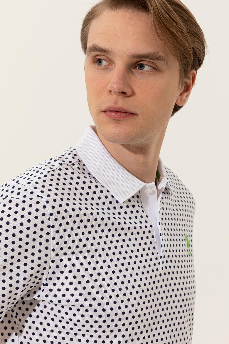 Erkek Lacivert Polo Yaka Tişört - 50248613003