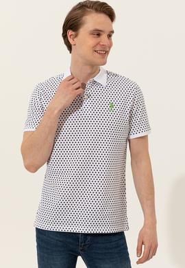 Erkek Lacivert Polo Yaka Tişört - 50248613003