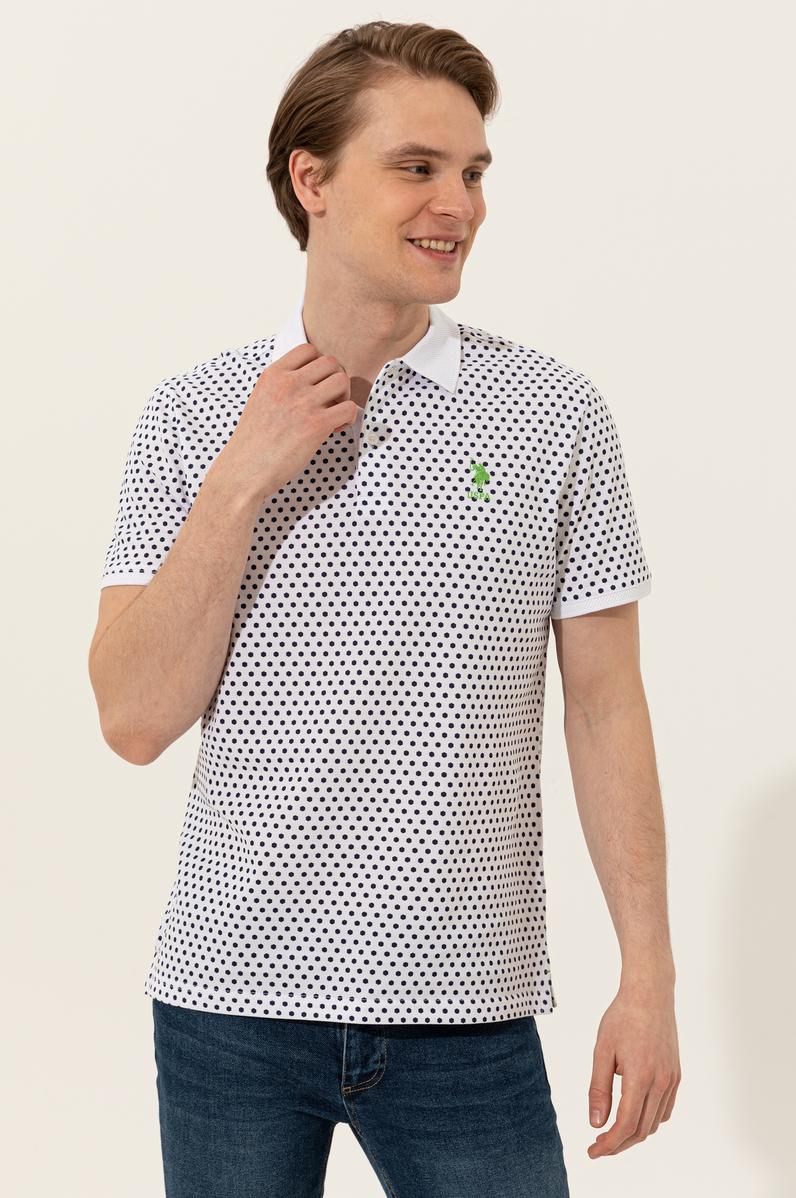 Erkek Lacivert Polo Yaka Tişört