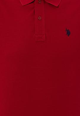 Erkek Bordo Basic Polo Yaka Tişört - 50249149042