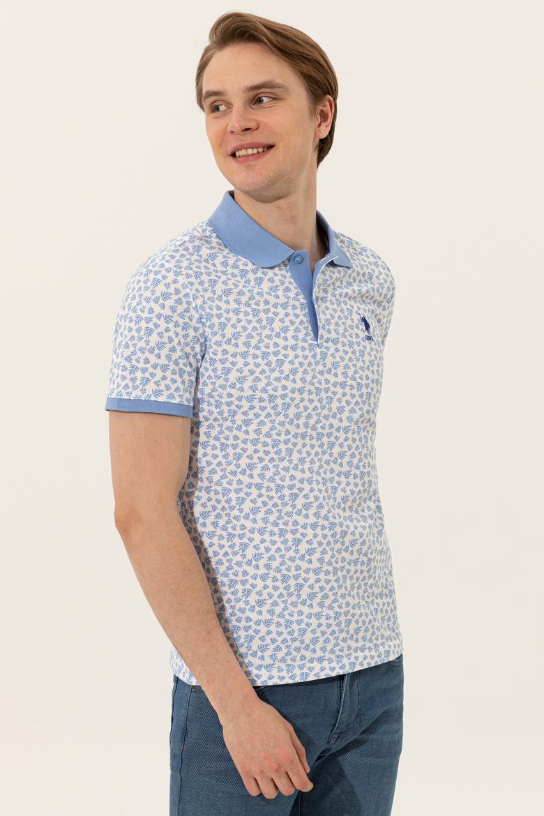 Erkek Koyu Mavi Polo Yaka Tişört - 50247737013