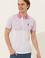 Erkek Menekşe Polo Yaka Tişört