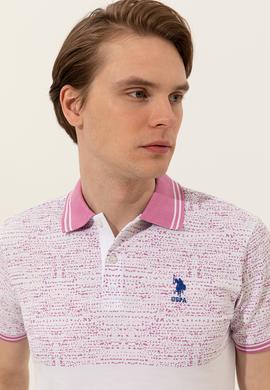 Erkek Menekşe Polo Yaka Tişört - 50249183017