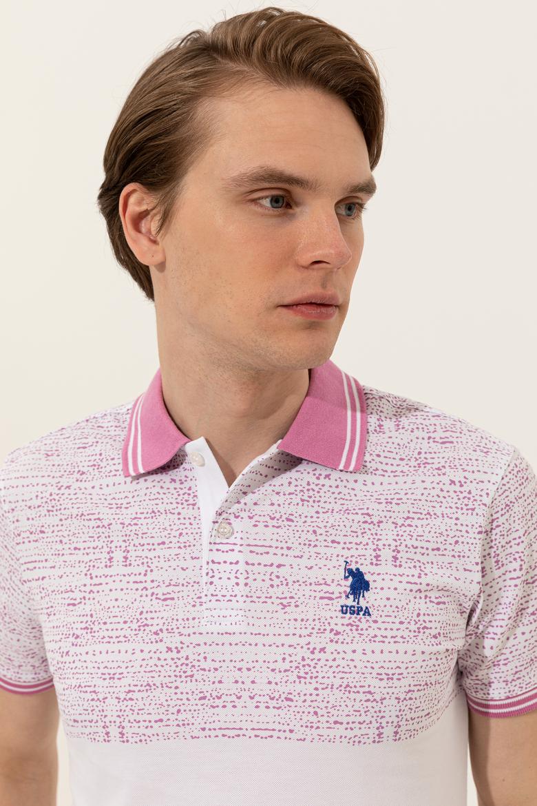 Erkek Menekşe Polo Yaka Tişört - 50249183017