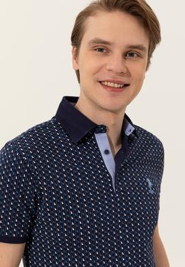 Erkek Lacivert Polo Yaka Tişört - 50249156011