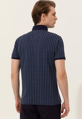 Erkek Lacivert Polo Yaka Tişört - 50249156011