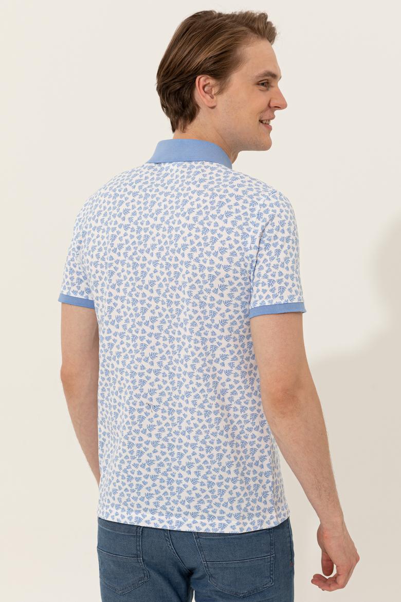 Erkek Koyu Mavi Polo Yaka Tişört - 50247737013