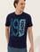 Erkek Lacivert Bisiklet Yaka Tişört