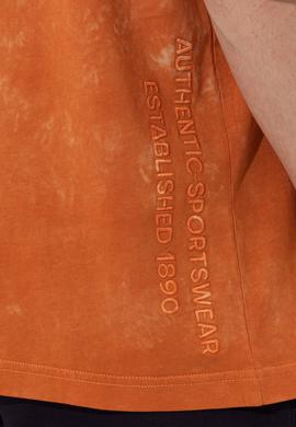 Erkek Kavun Oversize Bisiklet Yaka Tişört - 50249203019