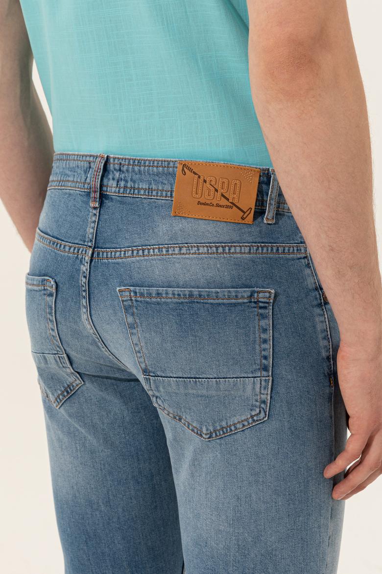 Erkek Açık Mavi Jean Pantolon - 50247659026