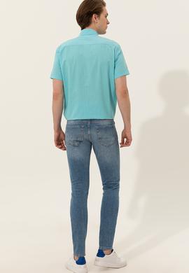 Erkek Açık Mavi Jean Pantolon - 50247659026