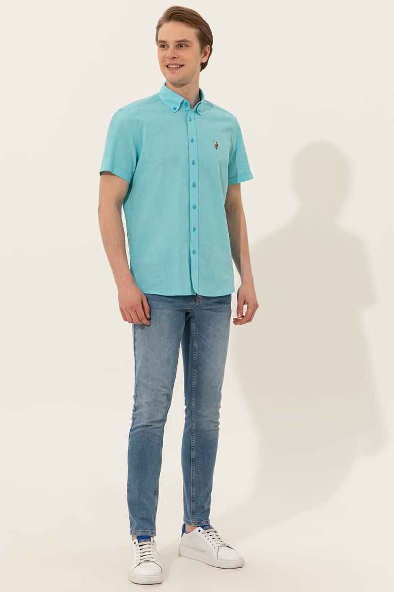 Erkek Açık Mavi Jean Pantolon - 50247659026