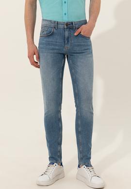 Erkek Açık Mavi Jean Pantolon - 50247659026